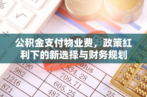 海晏公积金支付物业费，政策红利下的新选择与财务规划